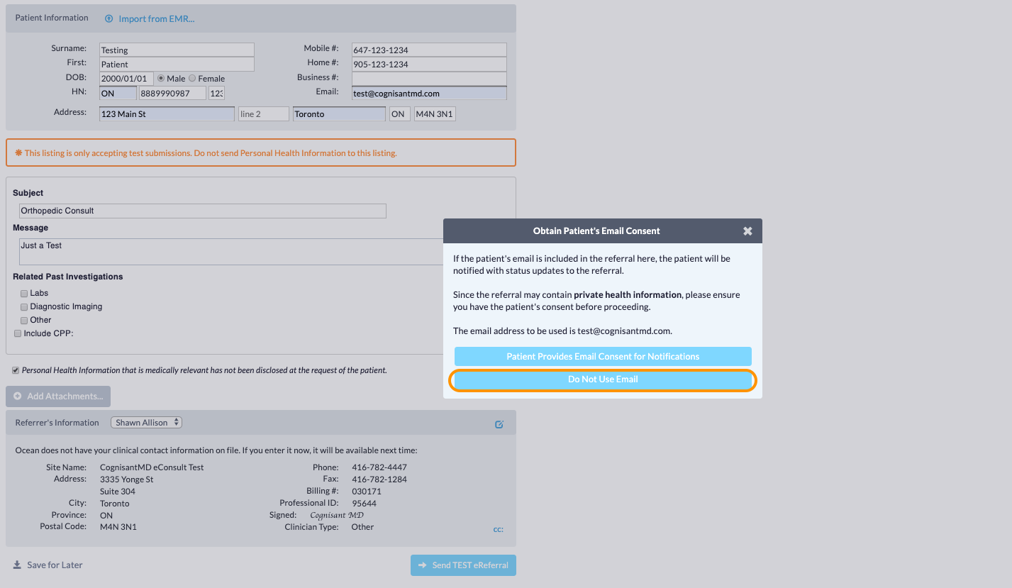 eConsults FAQ – CognisantMD